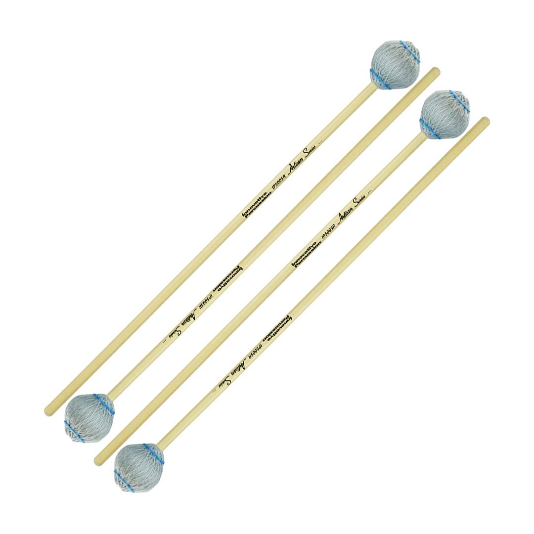 Maillets marimba Innovative Percussion IP5005R pour expressivité et projection - 2