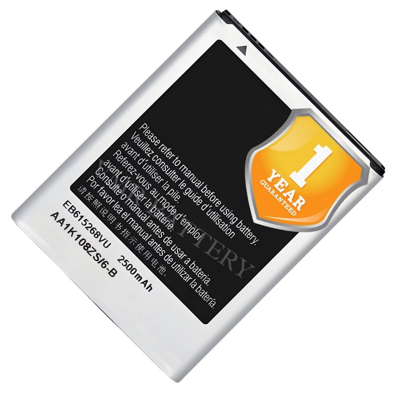 Image of Original EB615268VU Battery Compatible for Samsung Galaxy Note (Note 1) GT-N7000 I9220 - (2500mAh) - 1 Year Warranty K7