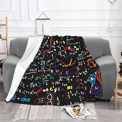 Couverture flanelle mathématiques physiques cadeau enseignant - 3