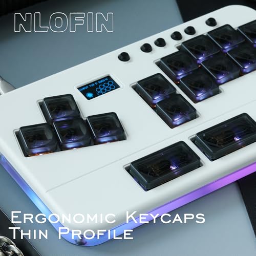 Clavier d'arcade blanc 16 touches : la manette sans levier pour progresser - 6