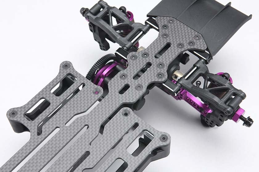 Amazon.com: Yokomo Y2-002SMGA CG High Traction Main Chassis for YD