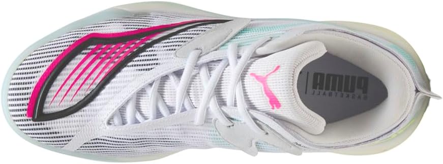 PUMA Mens All Pro Nitro 2 Basketball Sneakers Shoes - White