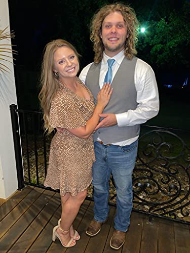 Chuanqi Womens Polka Dot Wrap V Neck Mini Dress Summer Beach Ruffles Hem Short Dresses With Belt #TOP1