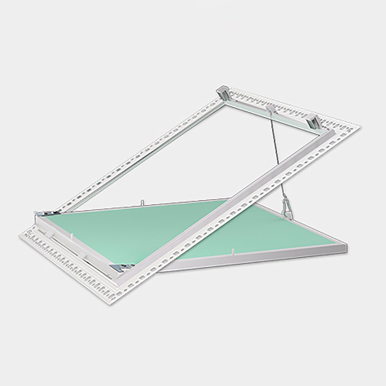 Trampilla Pladur Panel De Acceso para Inspección,de Techo con Marco De ABS, Ideal para Paneles De Yeso Pladur, Panel De Acceso De Fácil Instalación(22x24in (55x60cm))