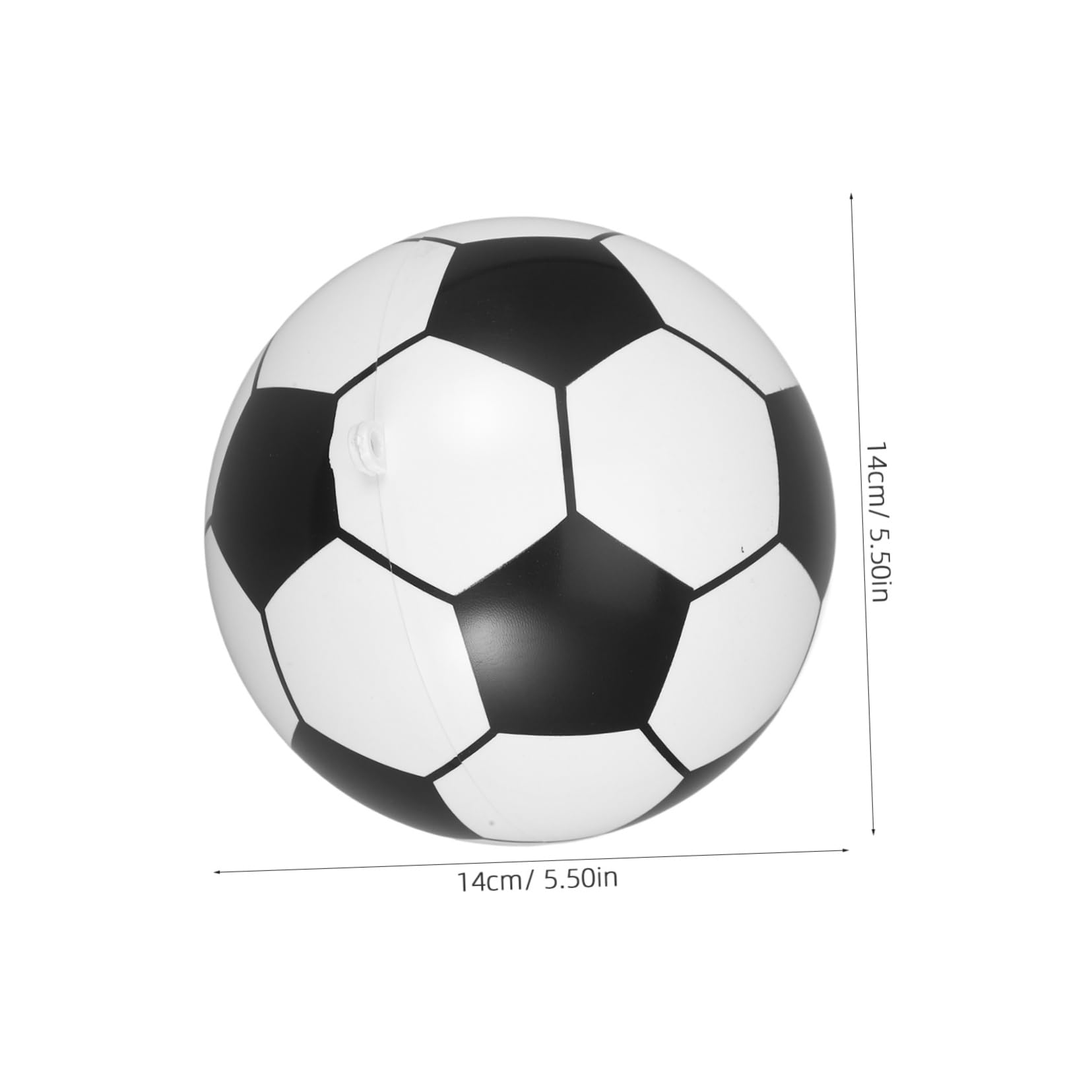 Pallone Decorativo Coriandoli Calcio Gender Reveal Pp | Accessori Decorativi Inclusi, per Festa Nascita e Compleanno, Forma Sferica, Scenario Party