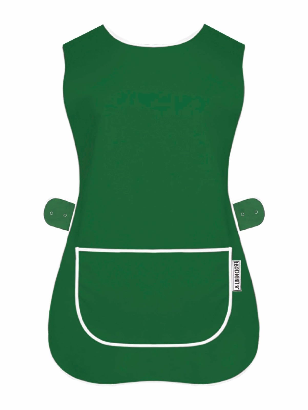 (3Xl, Green) Ladies Work Tabard Aprons Women Men Catering Cleaning Kitchen 5061001950294