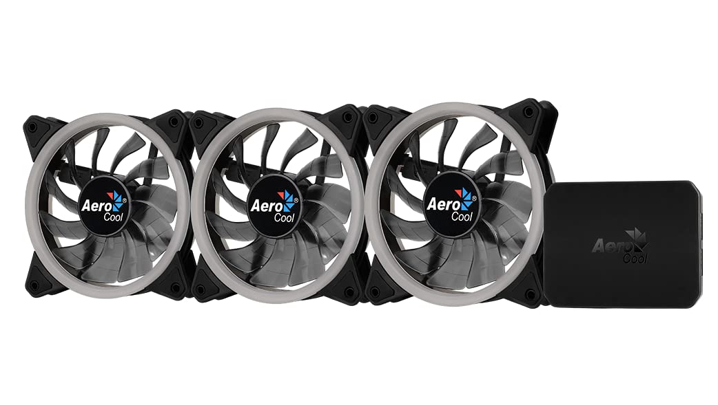Aerocool Rev RGB Pro Case per computer Ventilatore 12 cm Nero