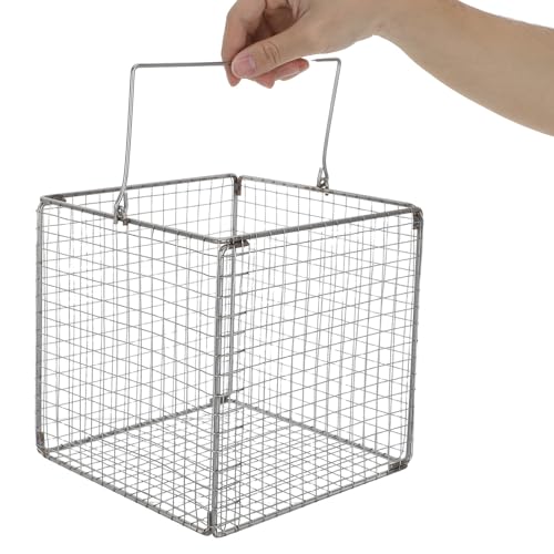 Cesta de limpieza ultrasónica rectangular Gadpiparty con rejilla para laboratorio 4