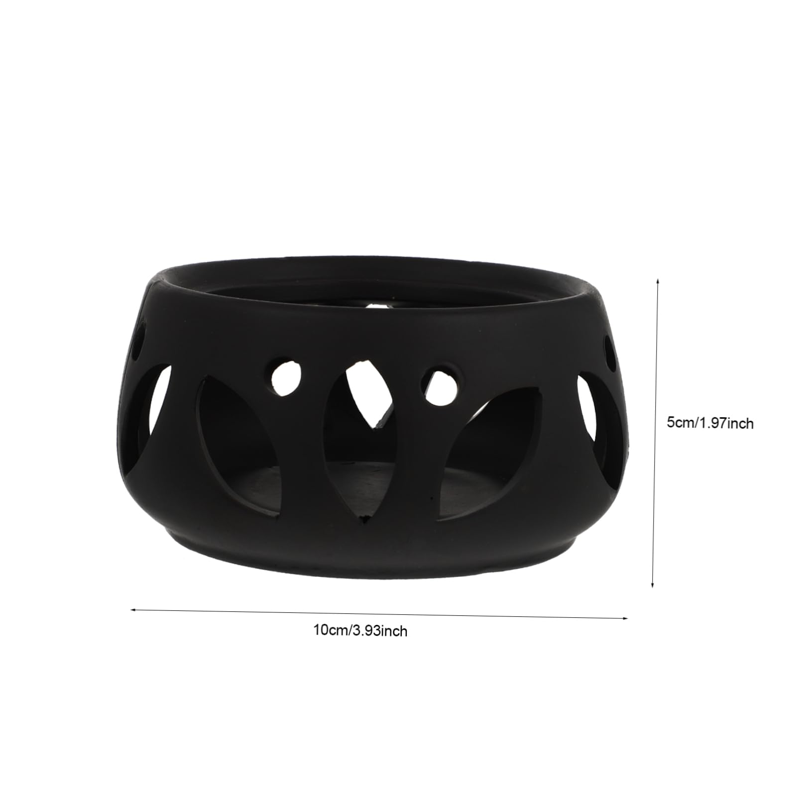 LABRIMP 1pc Ceramic Teapot Warmer High Base for Efficient Heating for Use Design Easy to Clean and Maintain