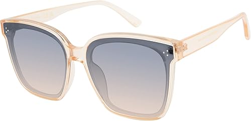 Jessica Simpson J6128 - Lentes de sol cuadrados retro para mujer con 100 protección UV Regalos glamorosos para ella 2441in