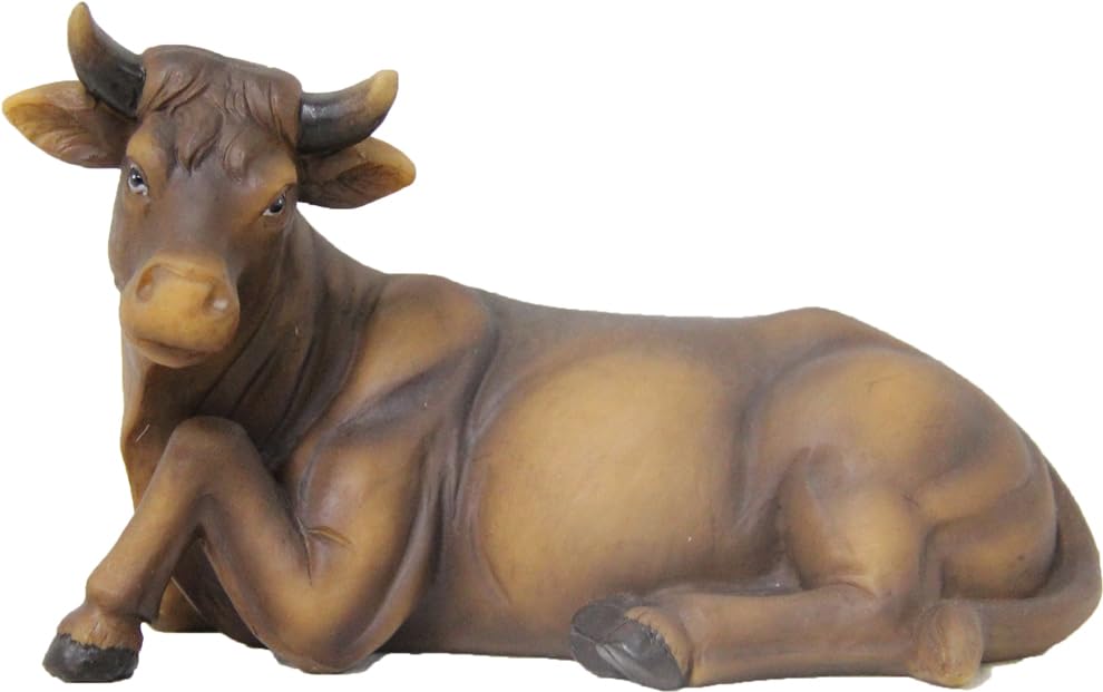 FADEDA Ochse/Höhe:5 cm/handbemalt/detailgetreue Krippen Figuren -...