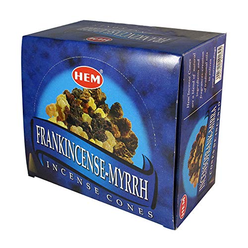 Frankincense-and-Myrrh-Incense-Cones-and-Cone-Incense-Burner-Bundle-Insence-Insense-Hem-Incense
