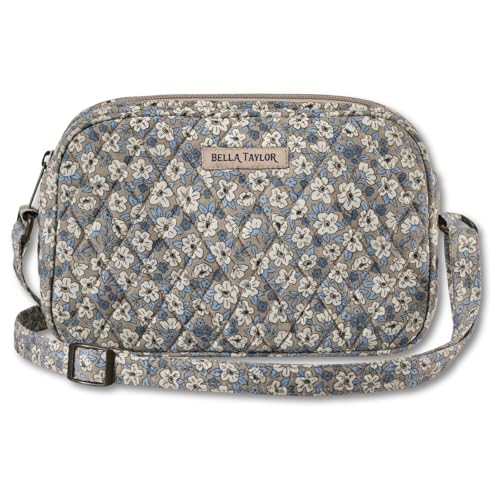 Image of Bella Taylor Simple Crossbody, Quilted Handbag for Women
