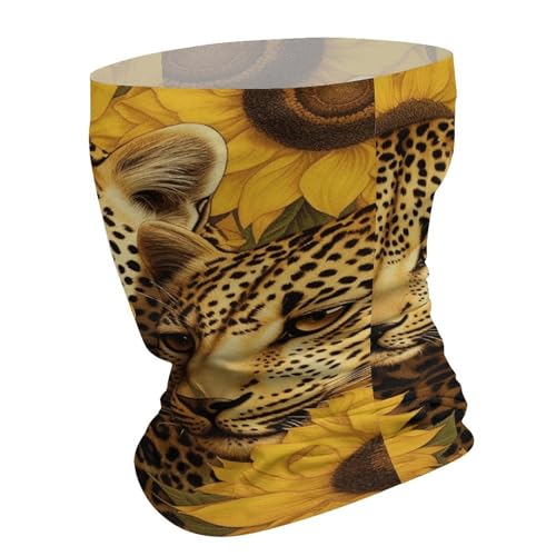 Whimsical Dog Neck Gaiter Face Cover Scarf, Breathable Sun Balaclava for Skiing Fishing Hiking Cycling3