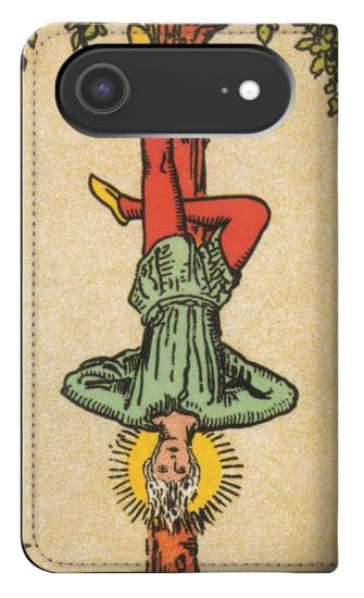 Housse Cuir iPhone Tarot Le Pendu Étui Rabat Protecteur - 2