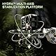 TILTA Universal-Stoßdämpferkopf für Hydra Alien Mini - titangrau HDA-T15-SAH2-TG