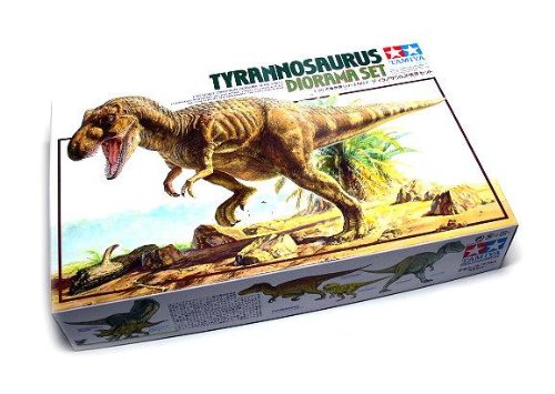Kit diorama Tyrannosaurus Tamiya 1/35 pour réussir vos décors préhistoriques