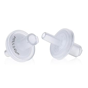 Welded Syringe Filters [PTFE Hydrophilic Membrane] Diameter 13mm Pore Size 0.45?m for Laboratory Filtration by Labfil (PTFE Hydrophilic, Pack of 100)