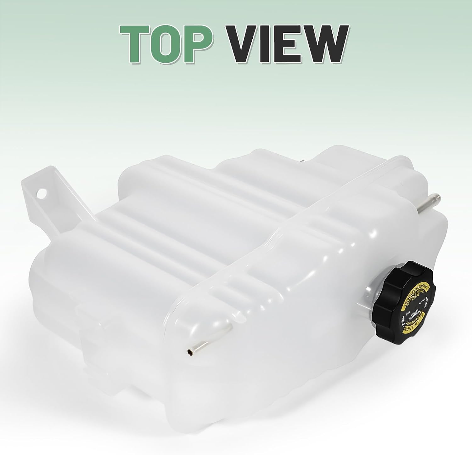 603-008 Coolant Reservoir Tank Fits for 2013-2016 GMC Sierra 2500/3500 | Chevy Silverado 2500/3500, 6.6L V8 - Replace Pressurized Coolant Reservoir 22957038 23106015 with Cap