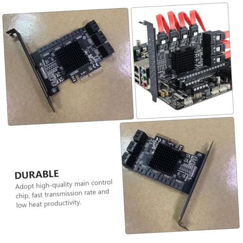 Carte PCIe SATA 10 ports à haute performance pour l'installation sans pilote