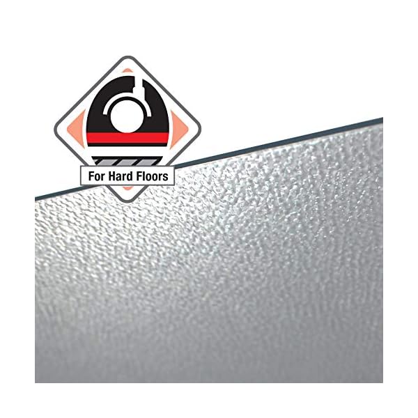 Floortex Bodenschutzmatte, hochtransparent, 150 x 150 cm – Bild 4