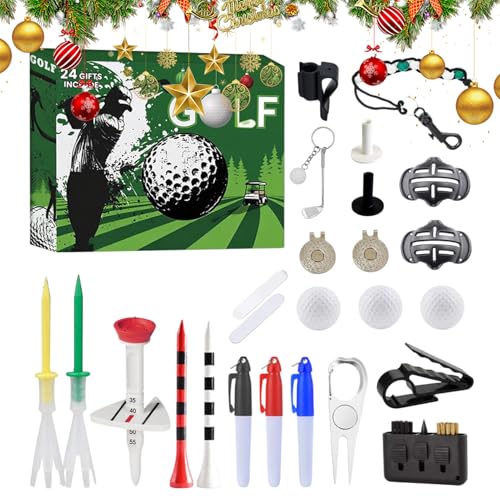 Calendrier de compte à rebours de golf pour bureau et décoration de maison