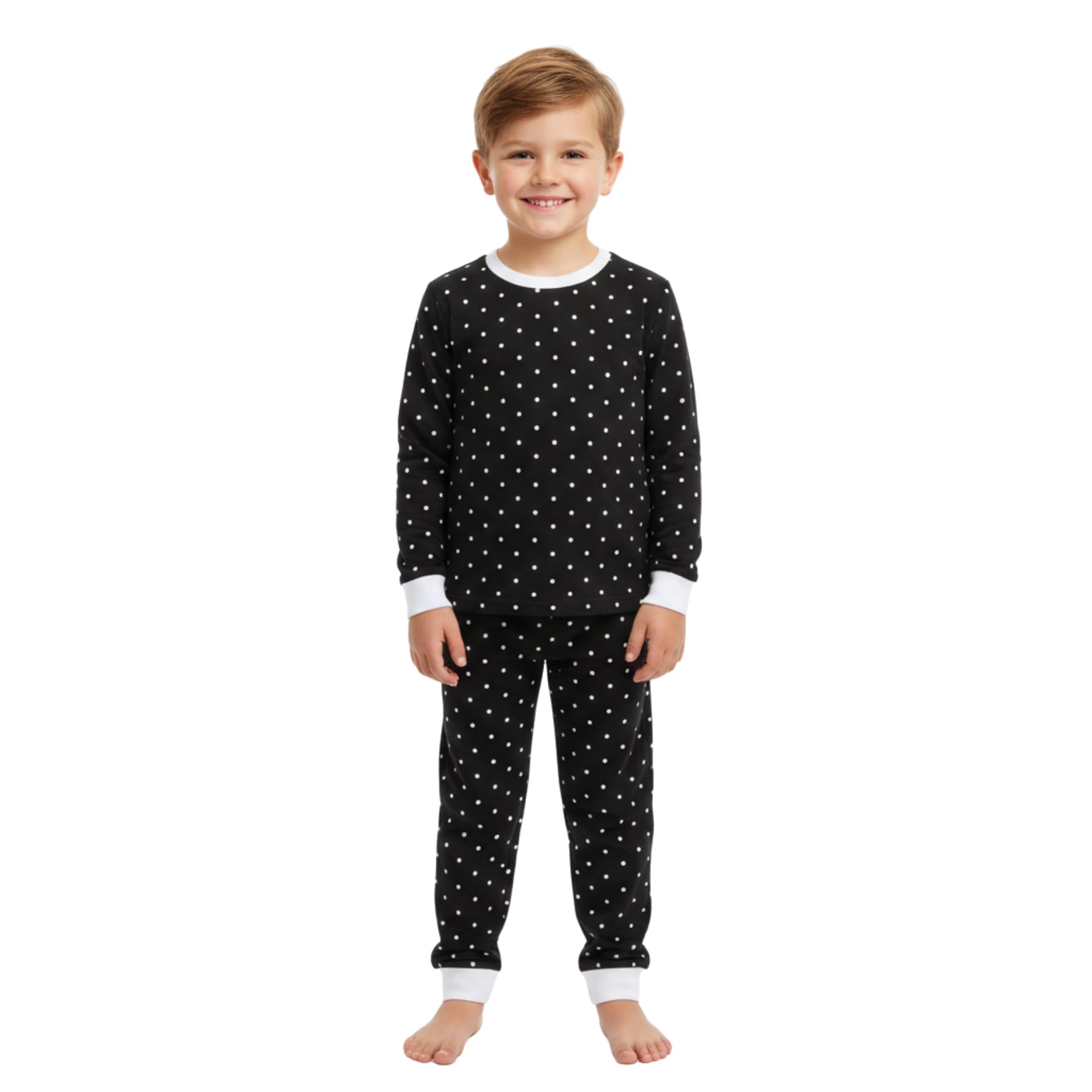 A2Z 4 Kids Girls Pyjamas Children PJs 2 Piece Set Lounge Suit - PJS 161 Black._13