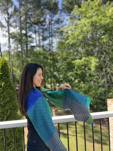 Heavenly Baby Alpaca Wool Scarf for Men and Women, Luxury Fiber & Silk Unisex Scarves Soft Warm Winter Wraps4