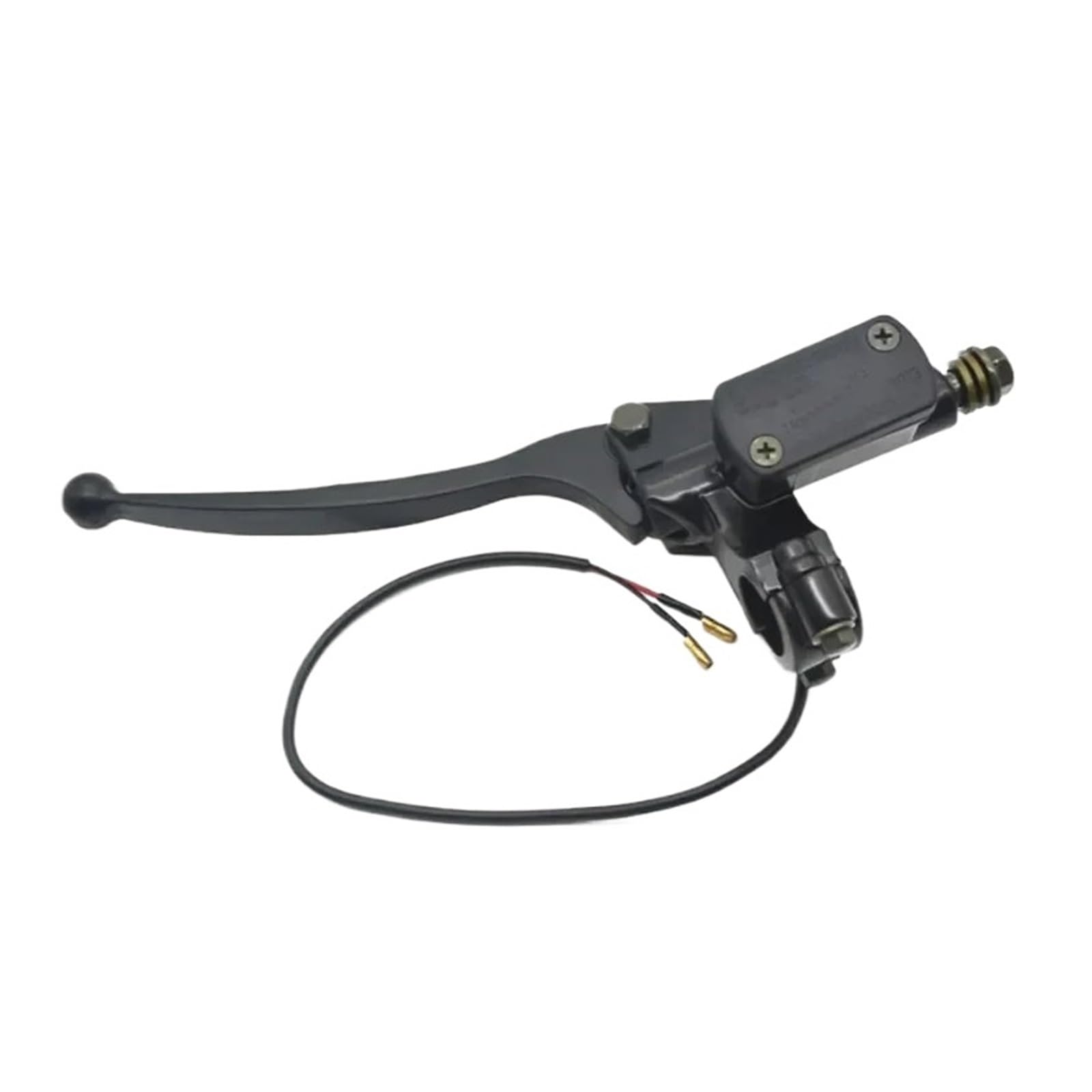 Hguvsjd for Electric Scooter Dirt Pit Bike ATV Quad Motorcycle Brake Pump Front Master Cylinder Hydraulic Lever Motorcycle Brake Lever(Left Side 8mm)