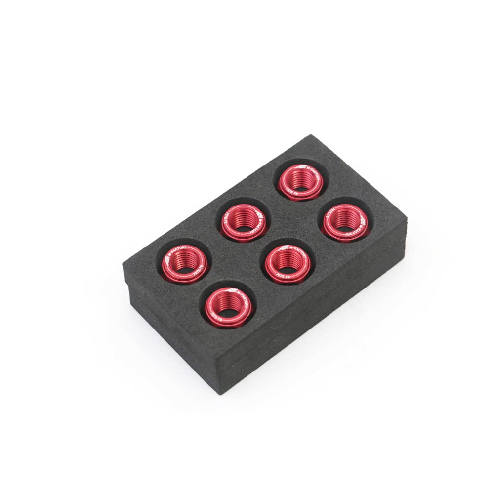Autobahn88 Motorcycle Sprocket Nut Dress-up Kit, compatible