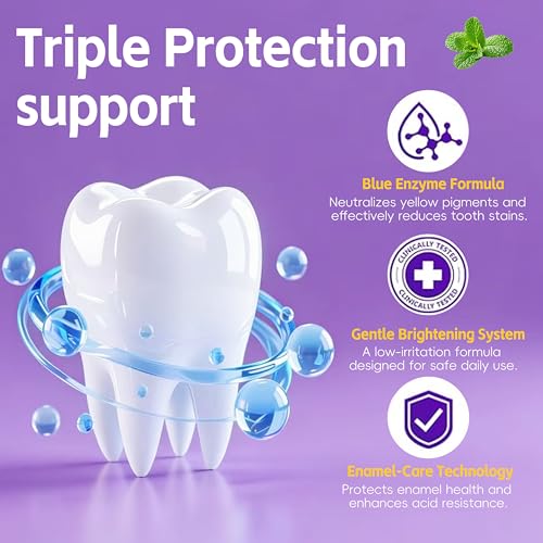 Image of Teeth Whitening Powder - Upgraded Pap + Hydroxyapatite Tooth Powder for Sensitive, Natural Teeth Whitening for Enamel Safe, Remineralizing Tooth Powder Toothpaste for Deep Clean Coffee Stain Removal