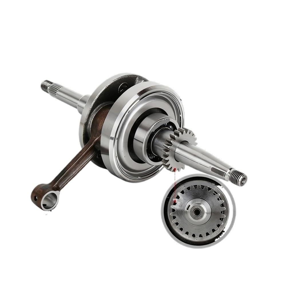 Misura for GY6 50/80 albero motore servoassistita veicolo 4 tempi 50 48cc albero motore biella 16/22T 139QMB albero motore(16 teeth)
