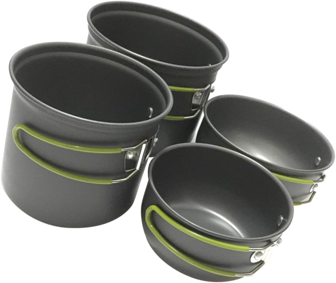 BESPORTBLE Camping Pan Lightweight Cooking Utensil Kit Outdoor Cooking Utensils Camping Kettle Silverware