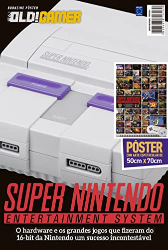 Super Nintendo: Arte A (Hardware e Jogos) - Superpôster OLD!Gamer