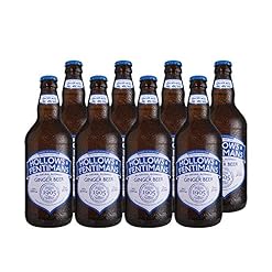 Hollows & Fentimans Alcoholic Ginger Beer - 4% Vol - All Natural - Botanically Brewed Craft Beer - Infused with Natural Ginger Root - 8 x 500ml – Fentimans