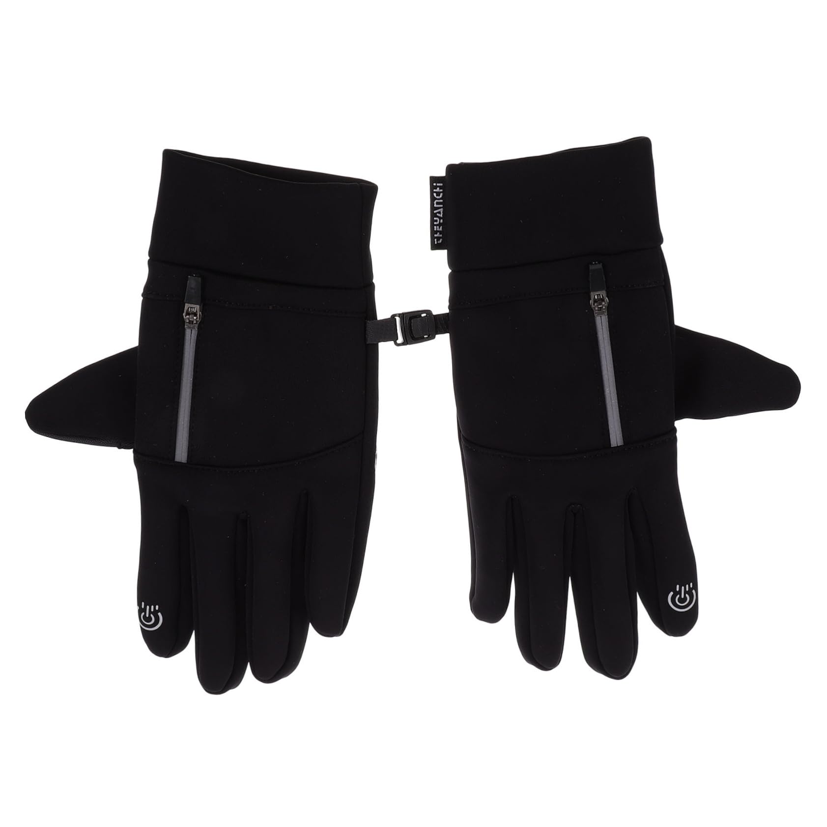 BESPORTBLE Windproof Touchscreen Gloves for Men Women Insulated Winter Riding Fishing Gloves Removable Fingertips