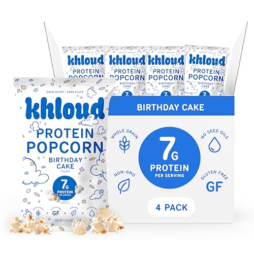 Khloud Protein Popcorn - Sweet Birthday Cake - 7g Protein