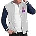 Produktbild BoJack-Horseman Herren Damen Plus Samt Mode Baseball Uniform Jacke Sportjacke, Grau, S