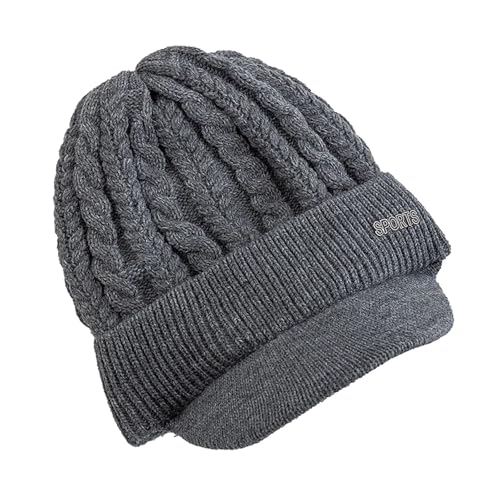 Gorro de invierno con ala para excursiones al aire libre y paseos 4
