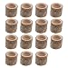 Produktbild Tubayia 15pcs Baumstumpf Teelichthalter Holz Kerzenhalter Teelichter für Zuhause Bar Hochzeit Party Dekoration