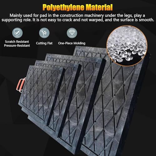 Tapis de nivellement pour grue stabilisatrice antidérapant - 3