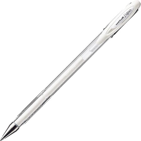 Amazon 三菱鉛筆 ゲルボールペン シグノエンジェリックカラー 0 7 ホワイト 10本 Um1 文房具 オフィス用品 文房具 オフィス用品