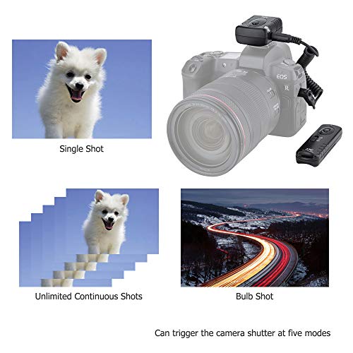 Jjc Radio Wireless Remote Control Shutter Release For Canon Eos Rebel T6 T7 T5 T8I T7I T6I T6S T5I T4I Sl3 Sl2 Sl1 Eos 2000D 70D 77D 80D 90D Eos R R6 Mark Ii R6 R7 R8 R10 Rp M5 M6 Mark Ii & More #TOP2