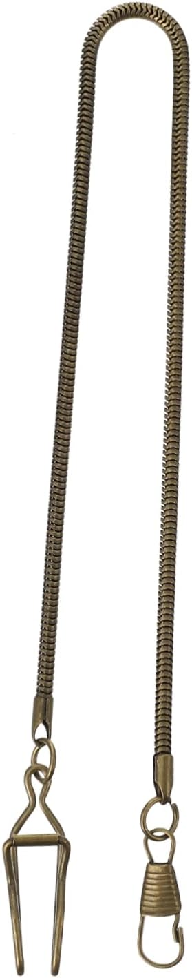 Bronze Snake Chain Watch Pocket Accessories for Silver Key Belt Vintage Chain Metal