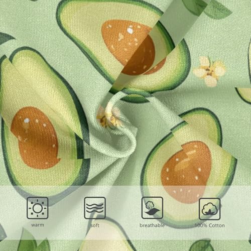 Wusikd Avocados Boys' Underwear Cotton Flowers Leaves Boys Briefs Soft Toddler Underwear 2T3