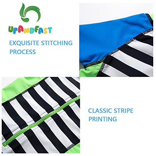 image for upandfast Kids One Piece Zip Sunsuit with Sun Hat UPF 50+ Sun Protecti