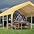 13 X 20FT Heavy Duty Carport, Portable Garage Shelter, Portable Car Tent Garage Waterproof UV-Resistant for Car, Truck