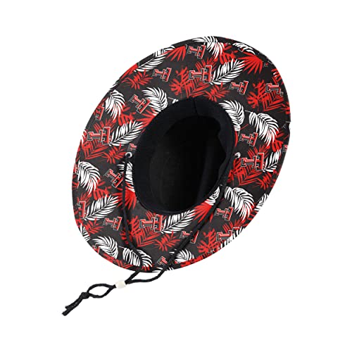 Image of Texas Tech Red Raiders NCAA Team Color Straw Hat