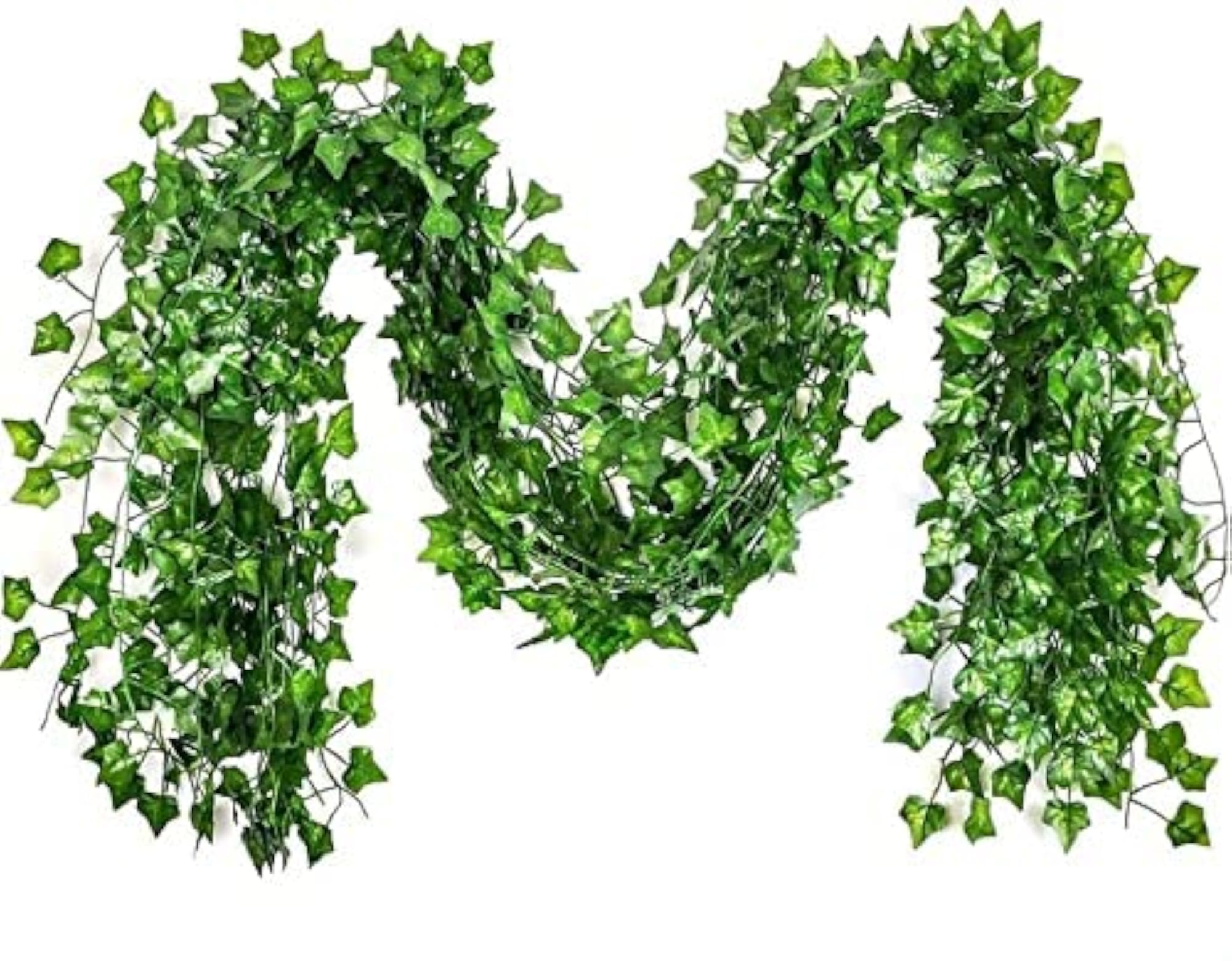 Artificial Money Plants Leaves Greenery Hanging Vine Creeper