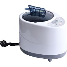Sauna Steam Machine, Portable Sauna Fumigation Machine with Remote Control/Double-Layer Filter, Anti-Dry Burning, Timing 5-95min and 9 Gears Adjustment, for Body Therapy Steaming